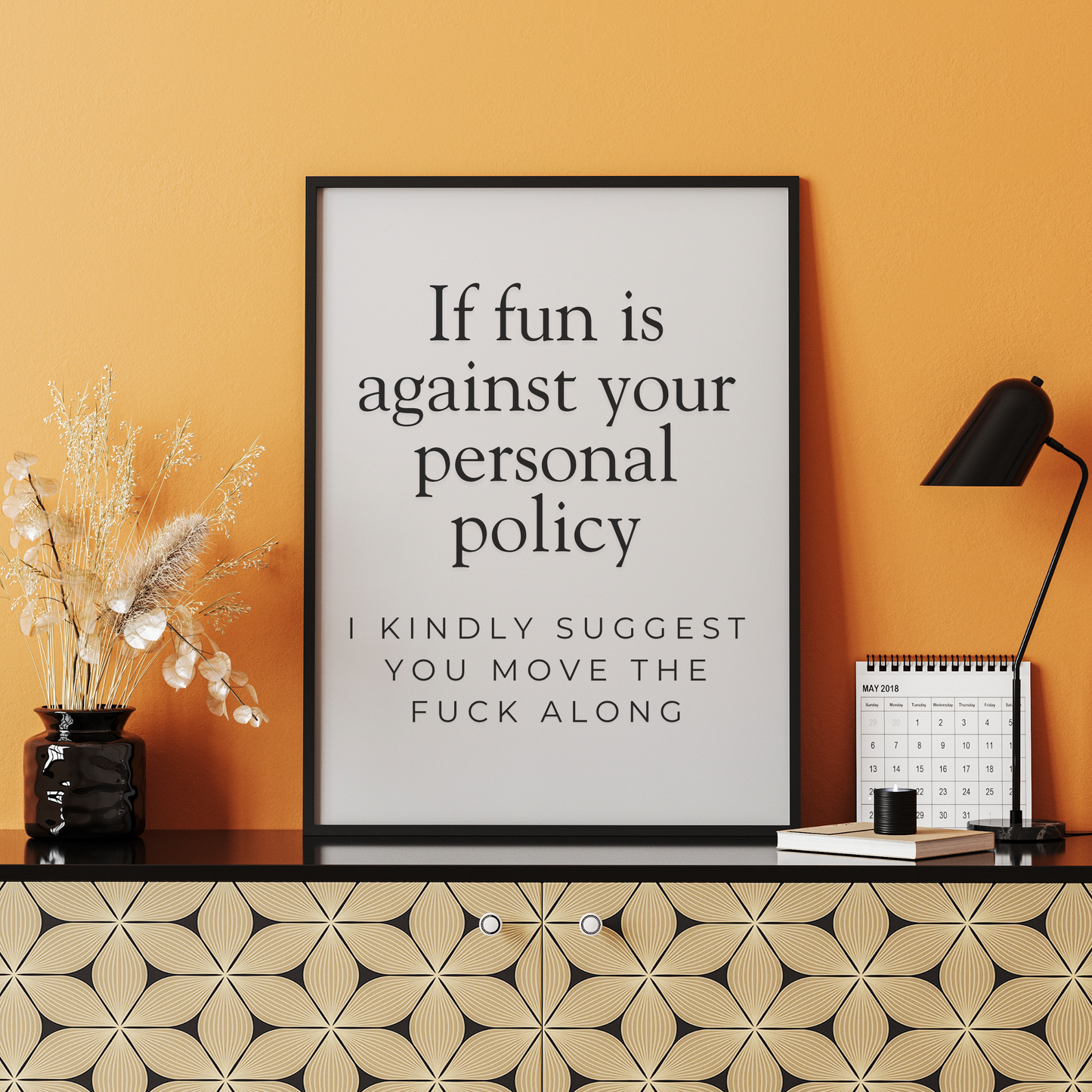 If fun is against your personal policy, I kindly suggest you move the fuck along