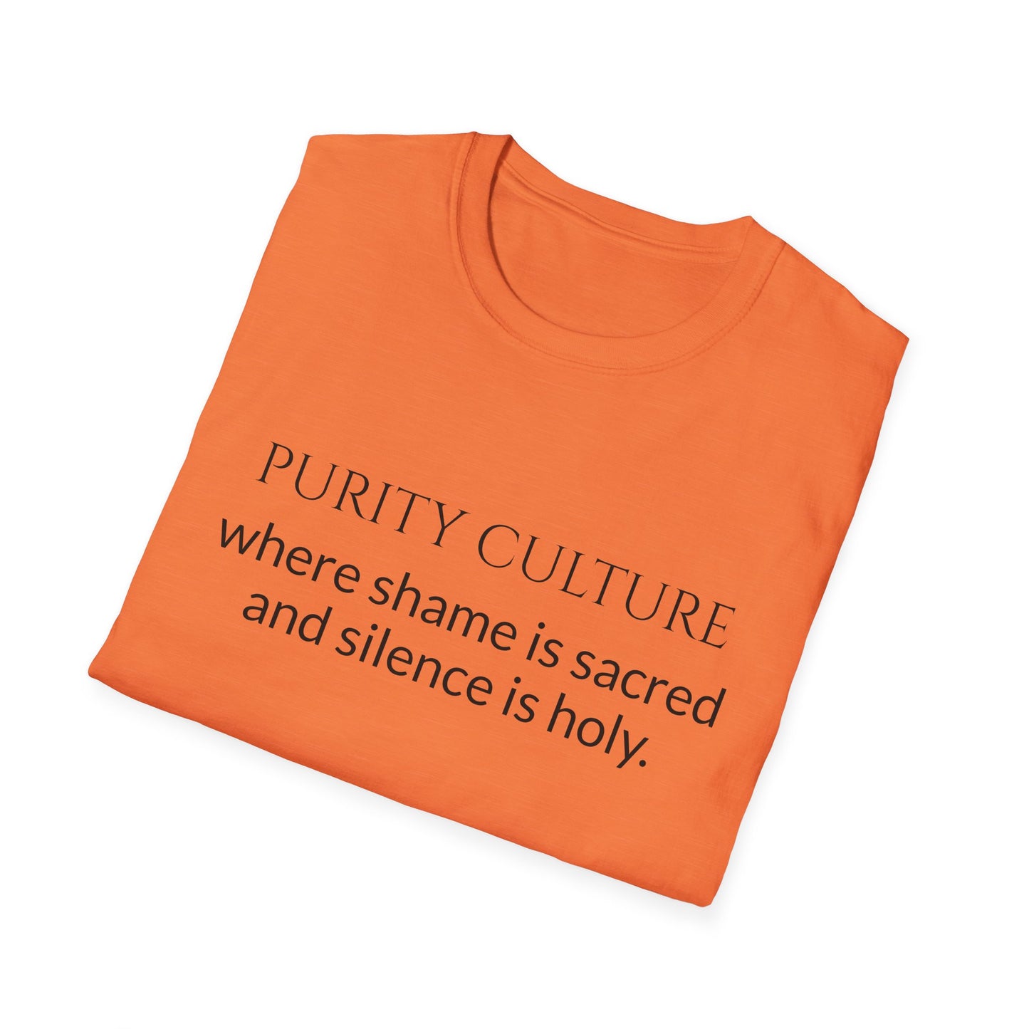 Purity culture, where shame is sacred and silence is holy.